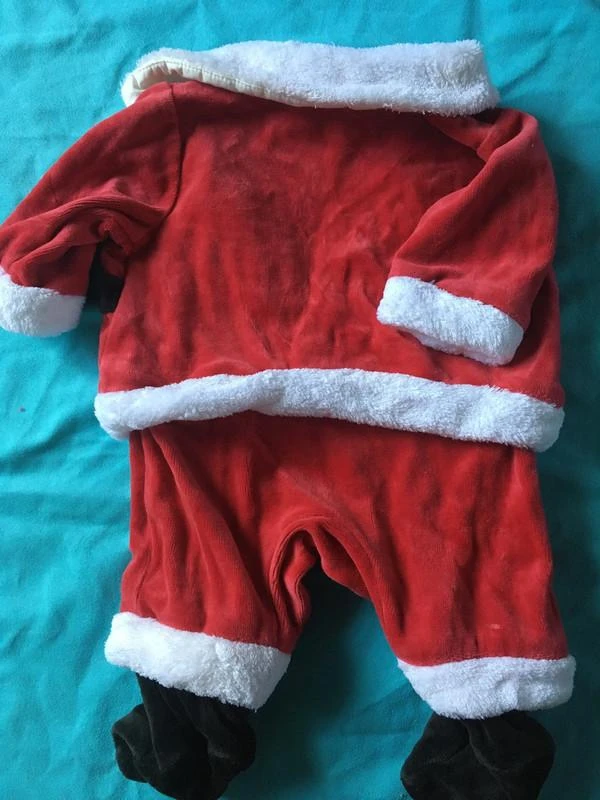 Baby kerstpjama geboorte / pasgeboren / 0 tot 1 maand of 2 (zie de maten – photo 5